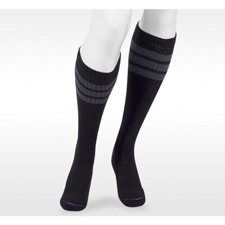 Juzo Men's Power Comfort Socks - 15-20 mmHg Retro Black X-Large