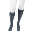 thumbnail image 1 of Juzo Men's Power Comfort Socks - 20-30mmHg Standard Heather Gray Small, 1 of 6