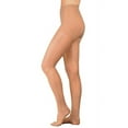 thumbnail image 1 of Juzo 2100 Naturally Sheer Open Toe Pantyhose - 15-20 mmHg Reg Beige IV, 1 of 3