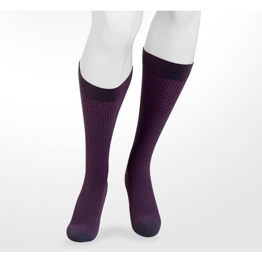 Juzo Power Vibe Knee High Socks - 15-20 mmHg Cool Dots Large