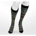 thumbnail image 1 of Juzo Power Vibe Knee High Socks - 15-20 mmHg Super Stripe Large, 1 of 2