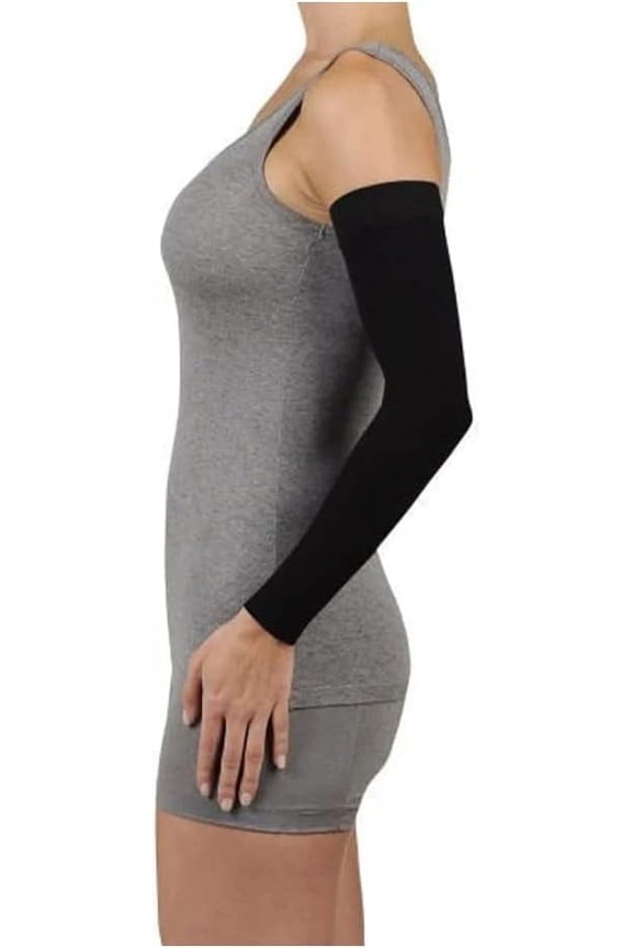 Regular Support Arm Sleeve 20-30mmHg Black Size I