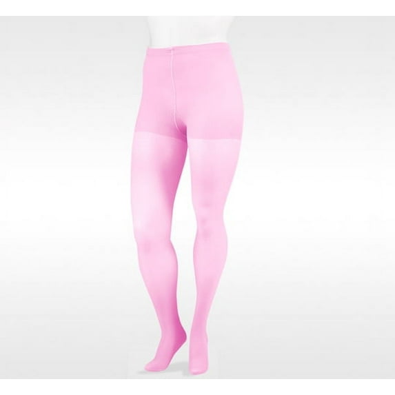 Juzo Soft 20-30 mmHg, Soft, Panty, FF, Open Crotch, Pink