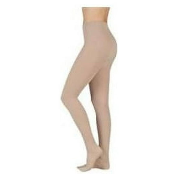 Juzo Soft 20-30 mmHg, Soft, Panty, OT, Open Crotch, Petite, Black