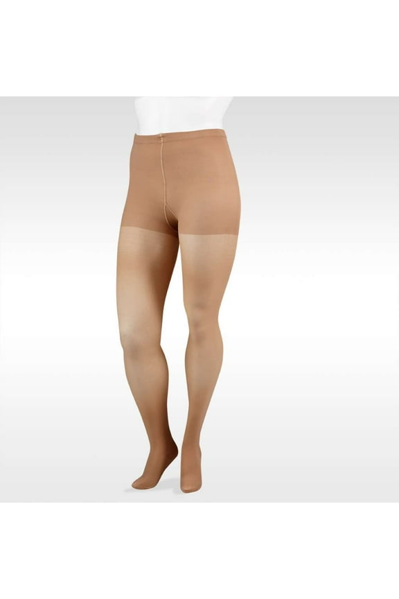 Juzo Soft 2000 Pantyhose,Petite, Closed Toe, 15-20mmHg Size:V (Beige)