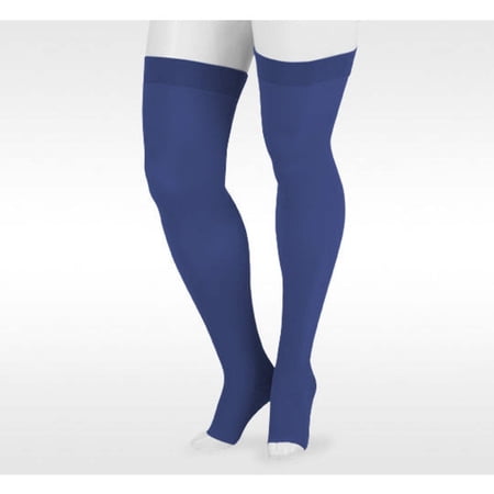 Juzo Soft 2002 Thigh-High 30-40mmhg Compression Open Toe Stocking