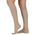 thumbnail image 1 of Juzo 2001 Soft Closed Toe Knee Highs w/ Silicone Band Border - 20-30 mmHg Short Beige I, 1 of 1