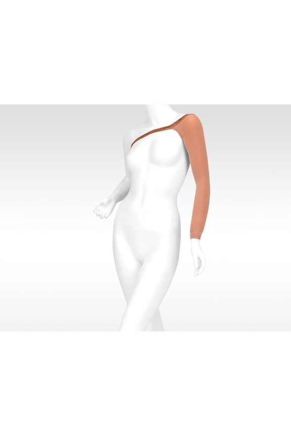 3511 Dynamic Lymphedema Armsleeve w/Shoulder Strap - 20-30 mmHg Reg Max Beige II