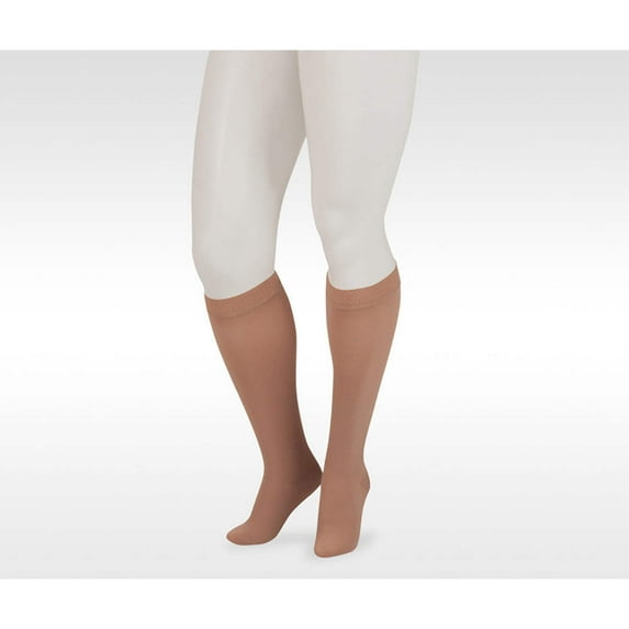 Juzo 3513 Dynamic (Varin) Soft Closed Toe Knee Highs - 40-50 mmHg Short Beige III