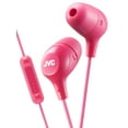 thumbnail image 1 of JVC Marshmallow Memory Foam Earbuds with Mic and Remote - Pink (HAFX38MP), 1 of 7