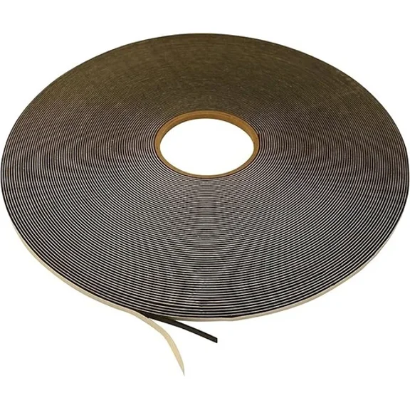 Jvcc Medium-Density Pvc Foam Tape 1/4 In X 50 Yds. X 1/16 In Thick, Single Sided