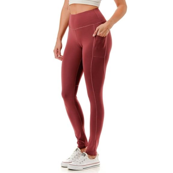 Jvini High Waist Active Leggings For Women With Deep Side Tech Pockets Size S-XXXL