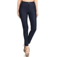 thumbnail image 1 of Jvini Women's High Waist Color Jeggings Pull On Stretch Skinny Pants Inseam 29" Sizes S-3XL, 1 of 5