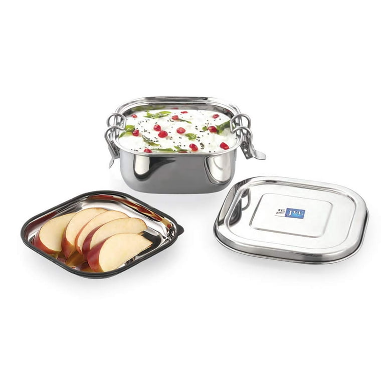 Tiffin Lunch Boxes, Multiple Sizes, Stainless Steel, Unique Design