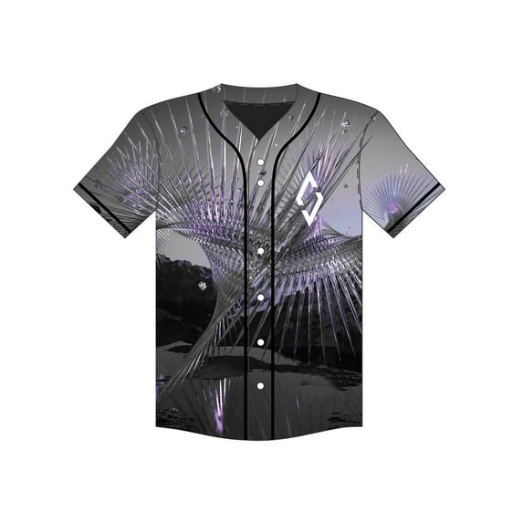 Jvna Jersey Festival Clothing Festival DJ Merch Jersey Harajuku Thin button Baseball Uniform Men/Women Baseball Jersey For EDM Festivals Color2