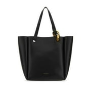 Jw Anderson Woman Black Leather Jwa Corner Shopping Bag