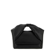 Jw Anderson Woman Black Nappa Leather Twister Handbag