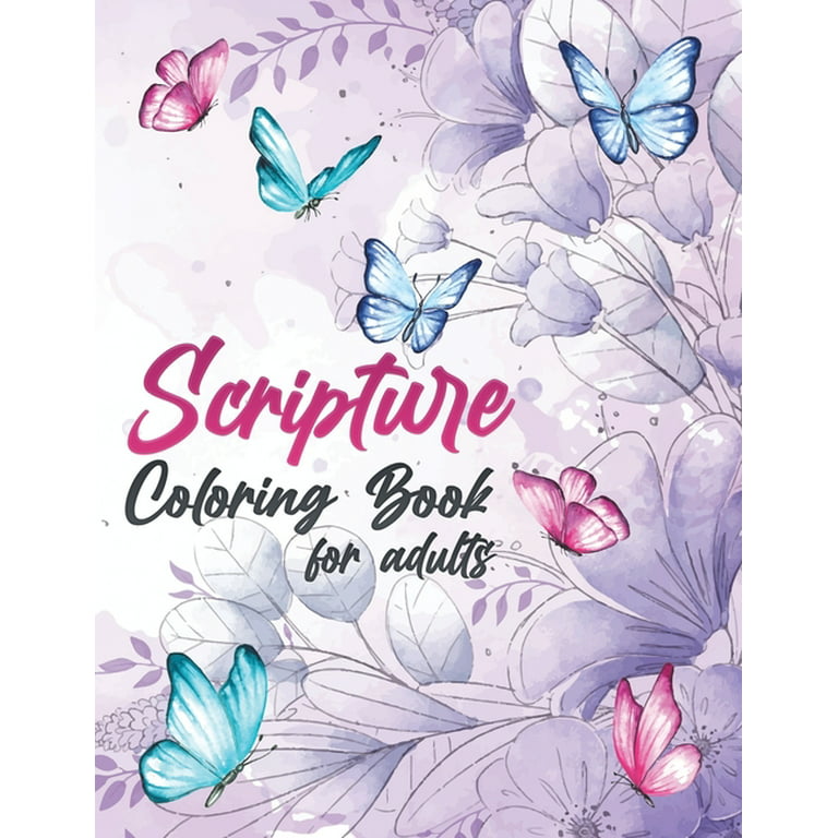 Inspiring Words Coloring Book: 30 Verses from the Bible You Can Color –  FaithGateway Store