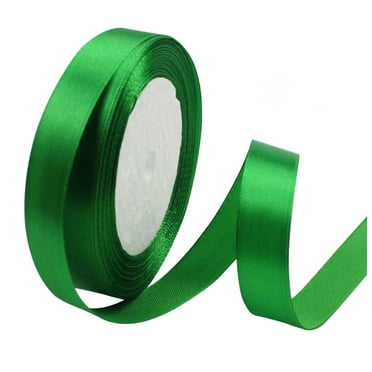Jwdx Ribbon Clearance, Gift Ribbon Promotion! Decorative Gift Silk Bandwidths And Ribbons Fabric Ribbons for Wedding, Christe Green