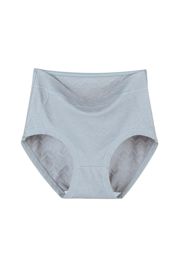  Briefs for women,Womens Briefs Underwear,Breathable,Fitted,Solid,Elastic Waist,Cotton,Blue,XL(US:10)