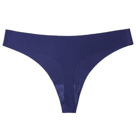 Jwputqe Briefs for women,Womens Briefs Underwear,Breathable,Fitted,Solid,Elastic Waist,Nylon,Spandex,Dark Blue,S(US:4)