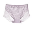 thumbnail image 1 of Jwputqe Womens Panties,Underwear for Women,Soft,Breathable,Fitted,Solid,Elastic Waist,Purple,3XL, 1 of 2