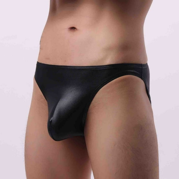 Jwputqe Mens Boxer Briefs,Mens Briefs,Boxer Briefs,Breathable,Comfort Fit,Solid,Elastic Waist,Nylon,Spandex,Black,S