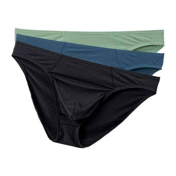 Jwputqe Mens Boxer Briefs,Mens Briefs,Boxer Briefs,Breathable,Comfort Fit,Solid,Elastic Waist,Nylon,Spandex,Mint Green,XL