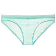 Jwputqe Mens Briefs,Boxer Briefs,Mens Underwear Briefs,Breathable,Fitted,Solid,Elastic Waist,Nylon,Spandex,Light Blue,XLUSXL