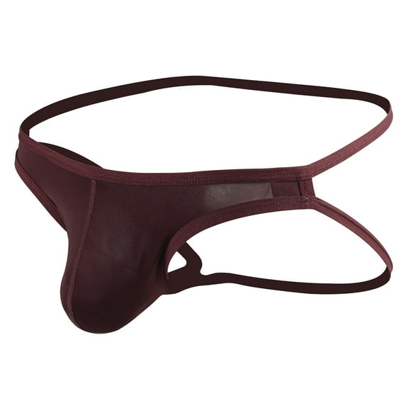 Jwputqe Mens Briefs,Boxer Briefs,Mens Underwear Briefs,Breathable,Fitted,Solid,Elastic Waist,Polyester,Coffee,L(US:8)