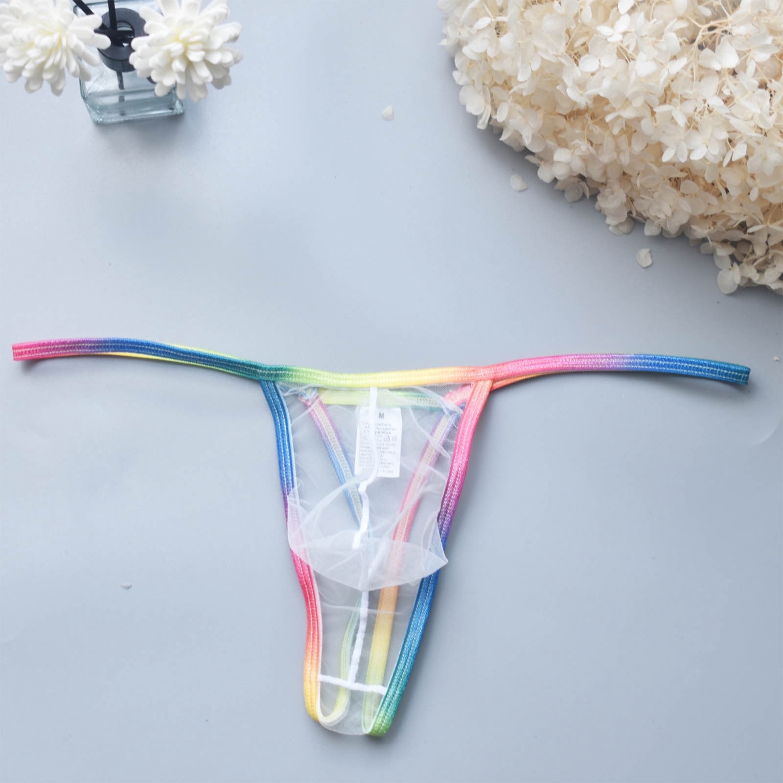 Jwputqe Mens Thongs,Mens Underwear Boxer Briefs,Breathable,Cooling ...