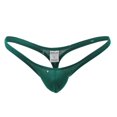 thumbnail image 1 of Jwputqe Thongs For Men,Mens Thongs Breathable,Cooling,Printed,Low Waist,Polyester,Cotton,Green,M, 1 of 3