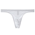 thumbnail image 1 of Jwputqe Thongs For Men,Mens Underwear Boxer Briefs,Breathable,Soft,Solid,Low Waist,White,2XL, 1 of 3