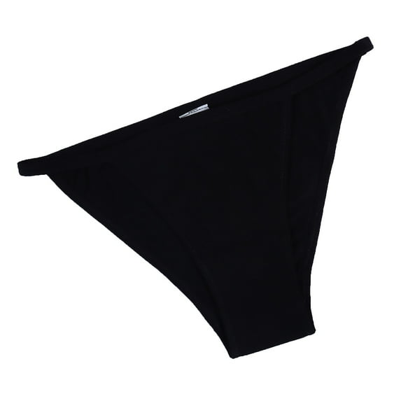 Jxximdong Bikinis Panties for Women Cotton Plus Size String Low Waist Underwear High Cut Briefs Women's Lingeries Black