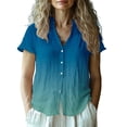 thumbnail image 1 of Jxximdong Button-up Shirts for Women Women's Casual Short Sleeve Regular Cardigan Top Shirt Spring Tops, 1 of 5
