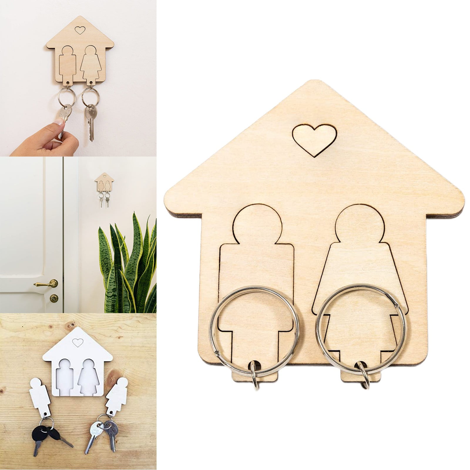 💥 Jxximdong Flash Deals! Hangs Home Decor Family Personalized Key ...