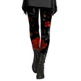 thumbnail image 1 of Jxximdong Leggings for Women Ladies' Slim Fit Floral Slimming Printed Bottom Pants Multicolor XXXL Yoga Pants, 1 of 5