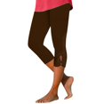 thumbnail image 1 of Jxximdong Leggings for Women Leggings For Women High Waisted Cutout Yoga Lightweight Cozy Cropped Pants Solid Soft Pajams Pants Brown S Yoga Pants, 1 of 5