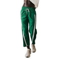 thumbnail image 1 of Jxximdong Pants for Women Womens Casual Pants Loose Fit High Waisted Travel Work Sweatpants With Pockets Green M Trousers, 1 of 8