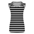 thumbnail image 1 of Jxximdong Tank Top for Women 2025 Casual Summer V Neck Sleeveless Camisole Ring Straps Loose Fit Workout Basic Shirts Spring Tops for Women, 1 of 4