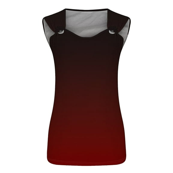 Jxximdong Tank Top for Women 2025 Casual Summer V Neck Sleeveless Camisole Ring Straps Loose Fit Workout Basic Shirts Spring Tops for Women