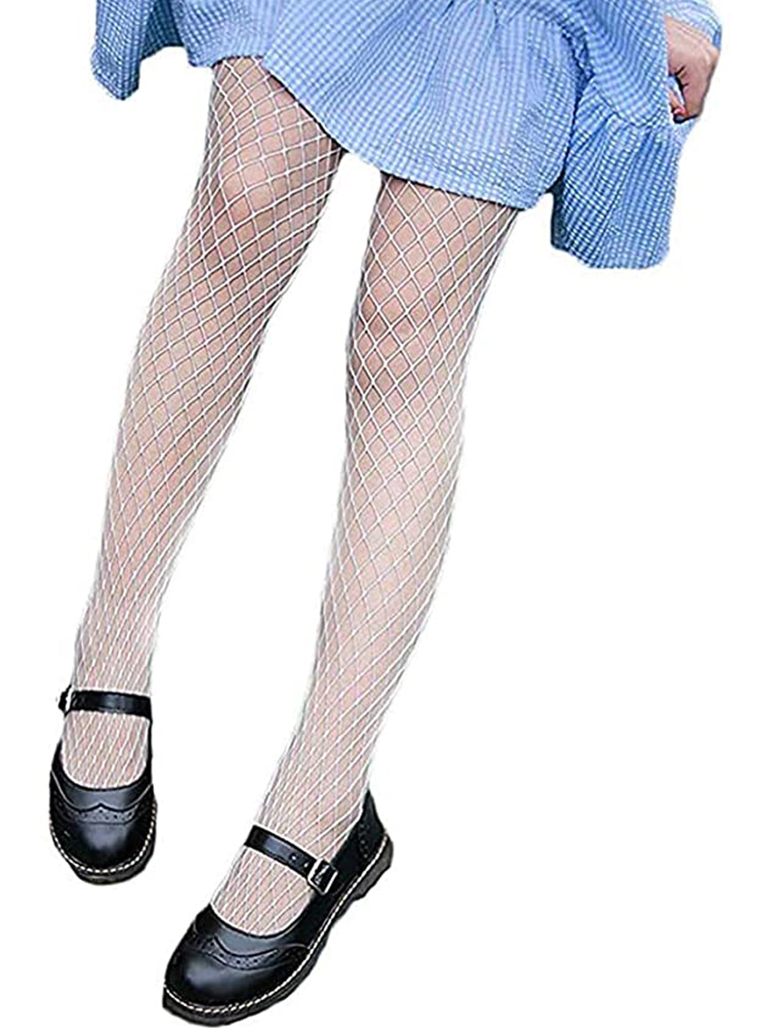 Kids Little Girls Fishnet Tights Leggings Hollow Out Pantyhose
