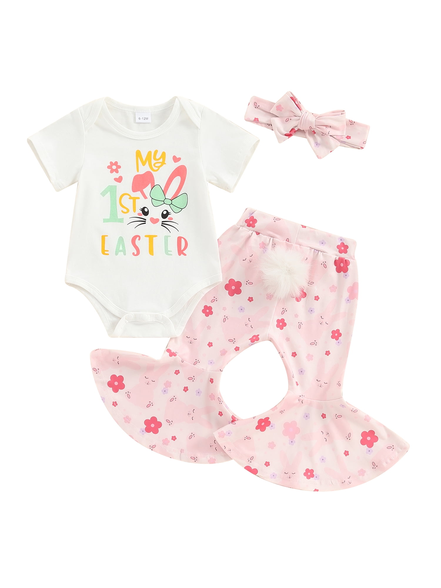 Jxzom Infant Baby Girl My First Easter Outfit 3 6 12 18 Months Short — free download