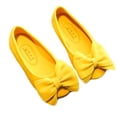 thumbnail image 1 of Jxzom Kids Girl Ballet Dance Shoes Princess BowKnot Dress Shoes Party Flat Shoes, 1 of 5