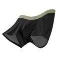 thumbnail image 1 of Jyeity Boxer Briefs,Mens Boxers,Boxers for Men,Antibacterial,Breathable,Solid,Elastic Waist,polyester,Black,L, 1 of 5