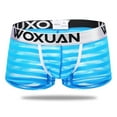 thumbnail image 1 of Jyeity Boxers for Men,Mens Boxer Briefs,Boxers,Breathable,Cooling,Solid,Elastic Waist,Polyester,Blue,L, 1 of 8