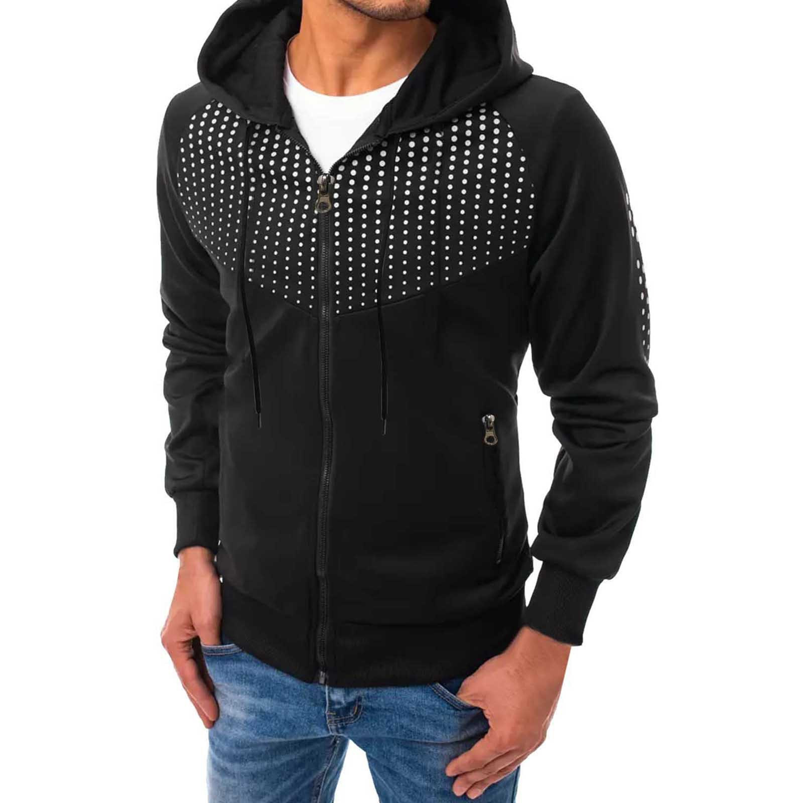 Jyeity Fashion Trend men sweaters clearance Black Size L(US8)