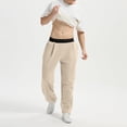 thumbnail image 1 of Jyeity Men Pants with Pockets Casual Suit Pants Fashion Elastic Waist Loose Khaki Pants L, 1 of 7