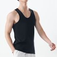 thumbnail image 1 of Jyeity Mens Tank Cotton Gym Crew Neck Tank Top, Casual Breathable Sporty Tank Tops, 1 of 4