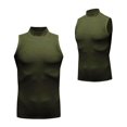thumbnail image 1 of Jyeity Mens Tank Top High Neck Breathable Slim Tank Top, Sporty Gym Casual Tank Tops, 1 of 5
